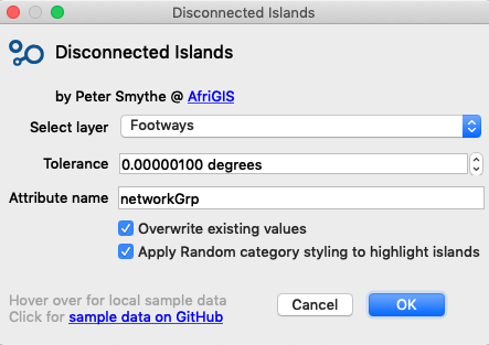 Disconnect Islands Plugin