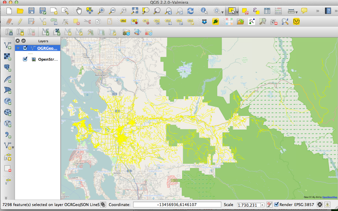 QGIS Layers